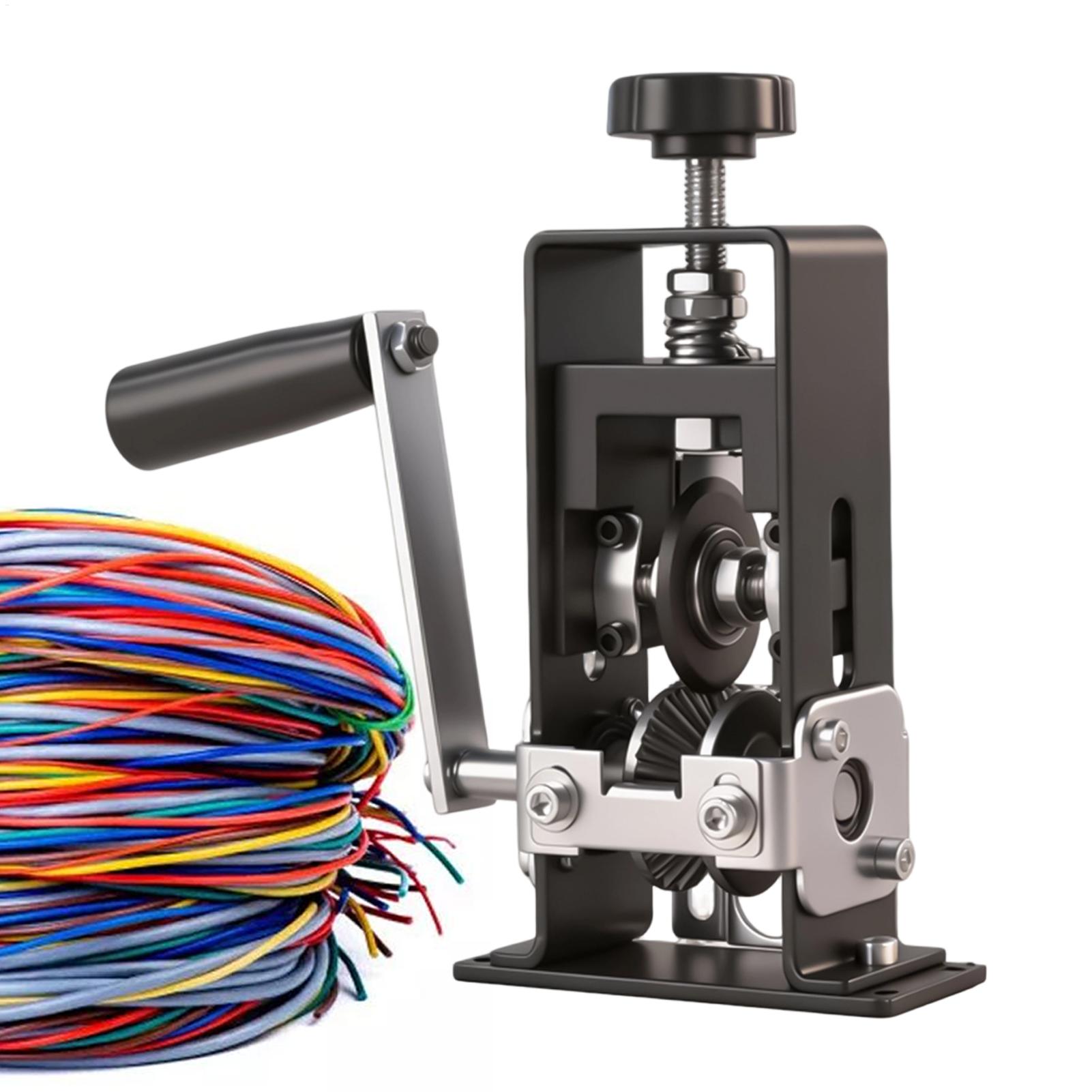 Power Tools In Electrical - Kupferdraht-Abisolierer, bohrerbetrieben, mit Handkurbel, Kupferkabelwerkzeug, manuelle