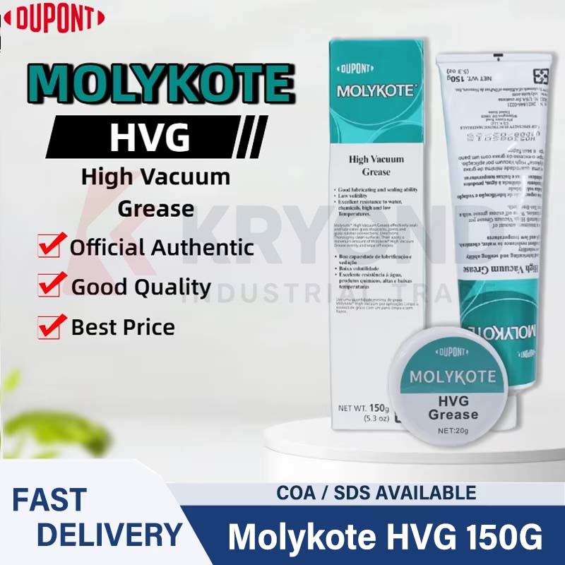 Power Tools Grease - Molykote HVG 150G Hochvakuum-Silikonfett, Dichtungsschmiermittel, Mehrzweck