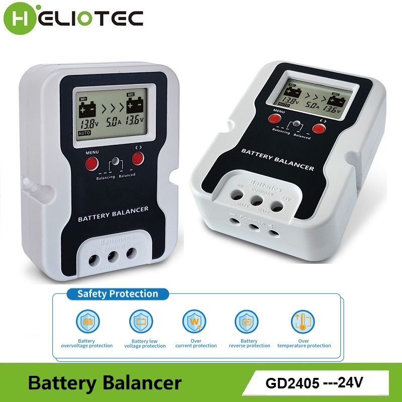 Power Tools Display - 24-V-Batterieausgleicher mit Spannungsanzeige, Batterieausgleicher, Spannungsregler, verlängert