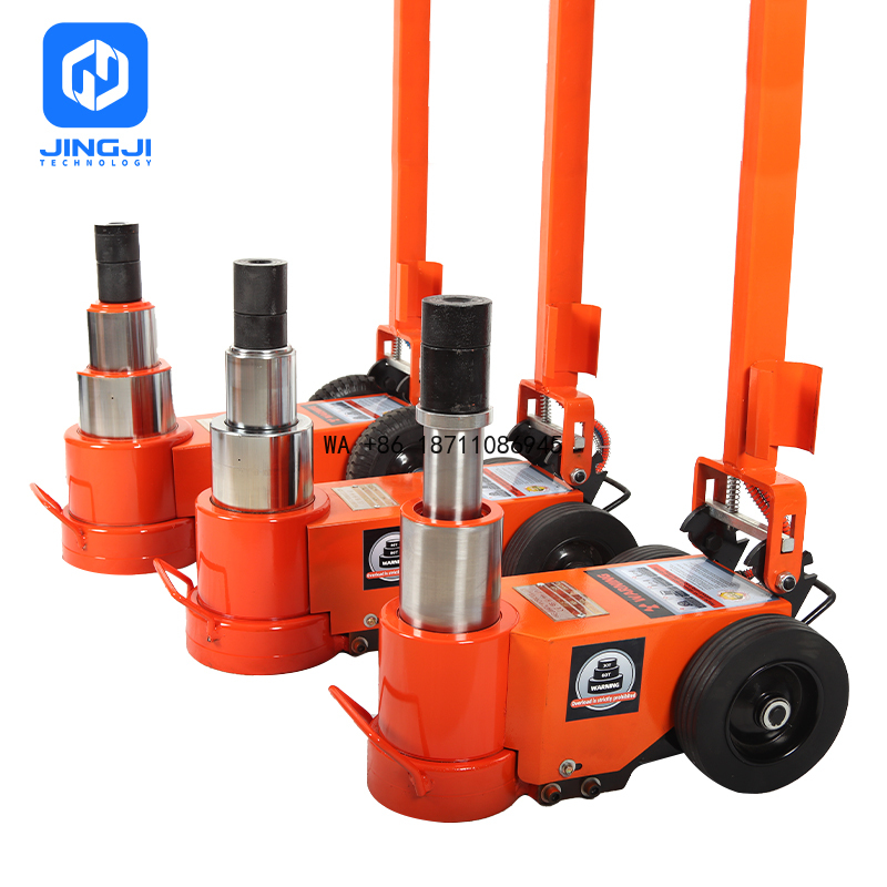 Power Tools Hydraulic - 80 Tonnen Schwerlast Pneumatisch-Hydraulischer LKW-Wagenheber Druckluftbetriebenes