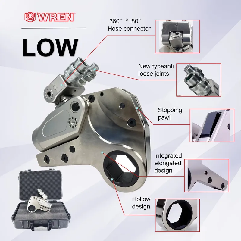 Power Tools Hydraulic - WREN Bestseller Hydraulischer Mutternschlüssel Bolzen-Ziehwerkzeuge 4LOW-Serie