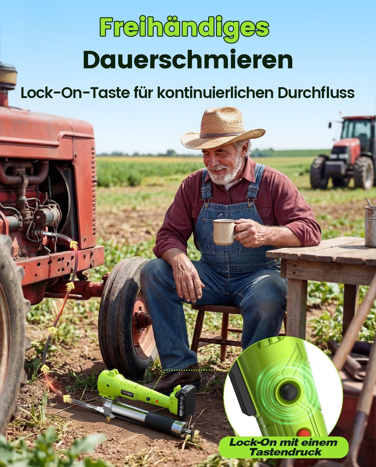 Taskstar 10000PSI Elektrisches – Power Tools Grease Bewertung und Preis