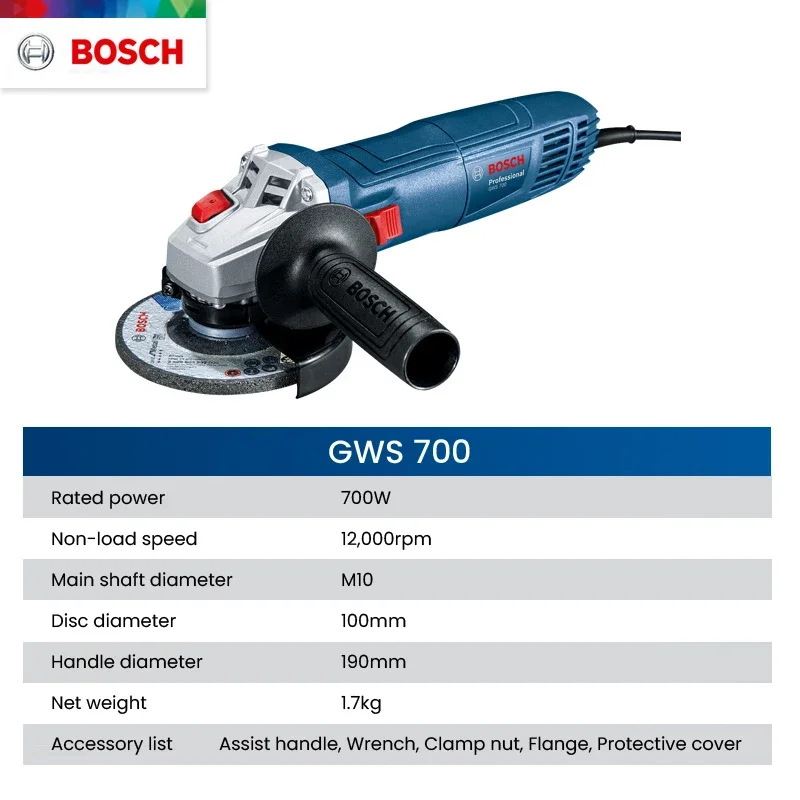Bosch GWS 700 Winkelschleifer, – Power Tools In Electrical Bewertung und Preis