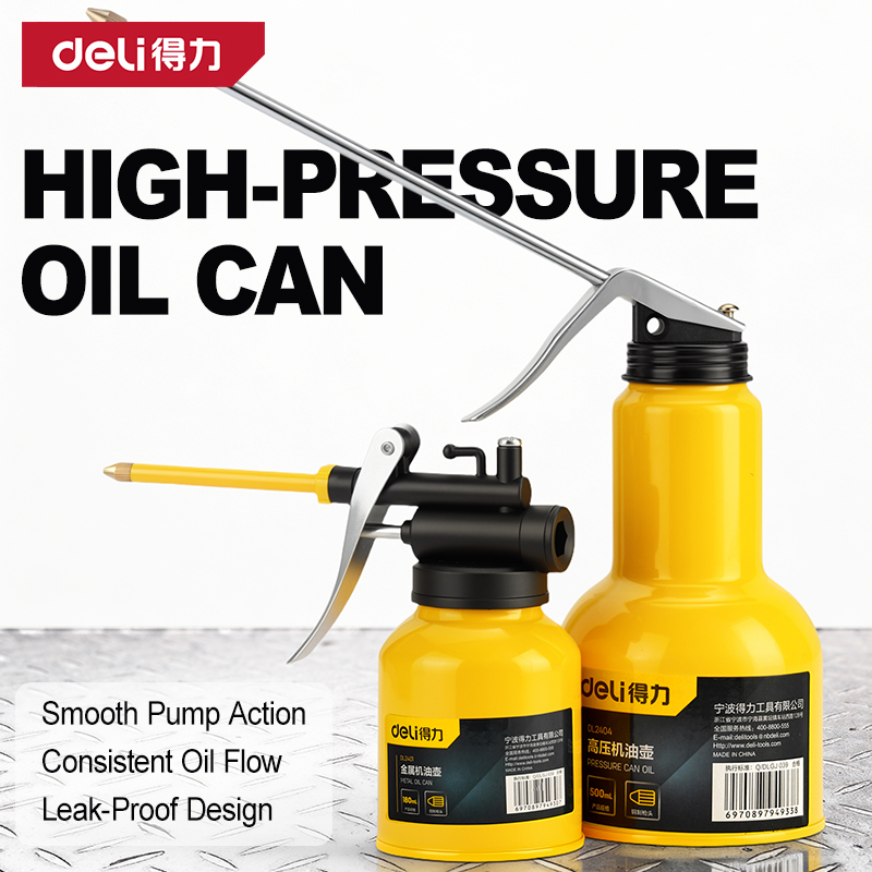 Deli Hochdruck-Ölkanne Manuell – Power Tools Grease Bewertung und Preis