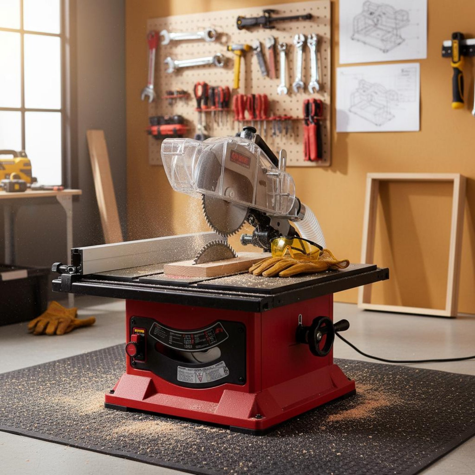 Tischkreissägen-Staubschutz Tr – Power Tools Safety Bewertung und Preis