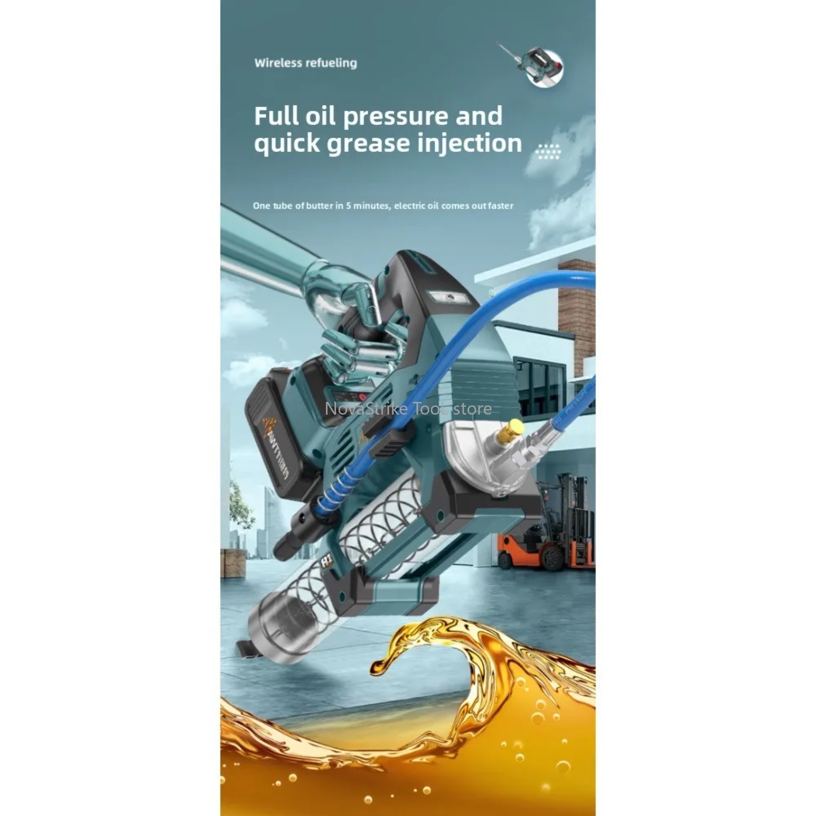 Bürstenlose 600CC elektrische  – Power Tools Grease Bewertung und Preis